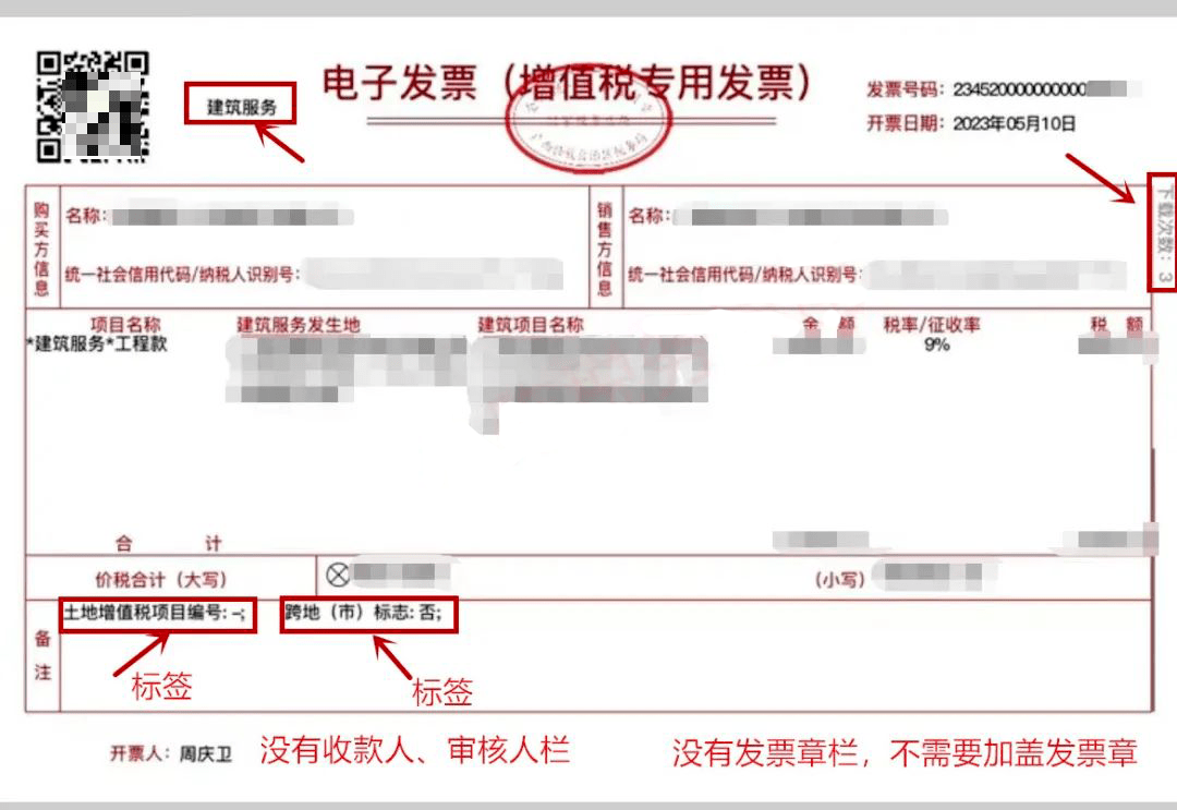 發(fā)票備注欄新規(guī)!數(shù)電票備注欄填寫不全，一律退回！